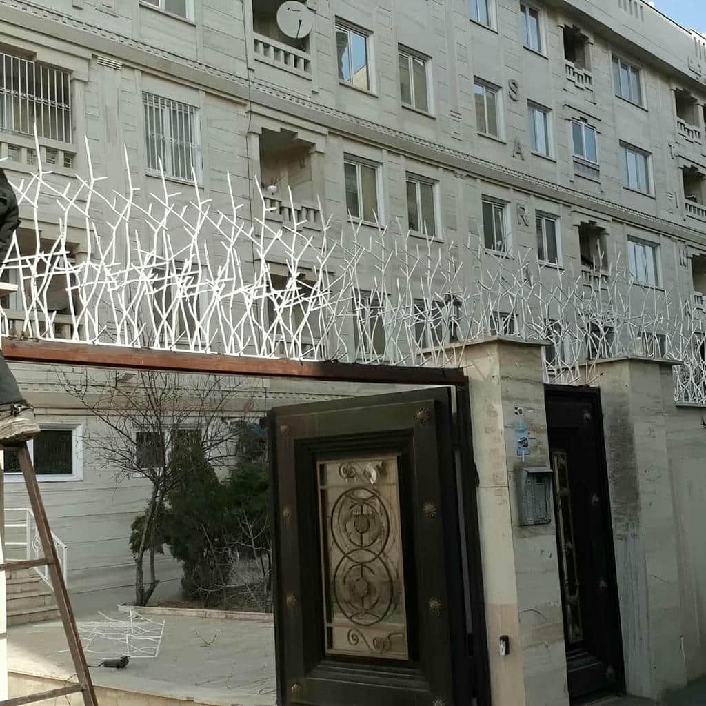 کارخانه تولید حفاظ شاخ گوزنی دیوار ساختمان در بندر لنگه
