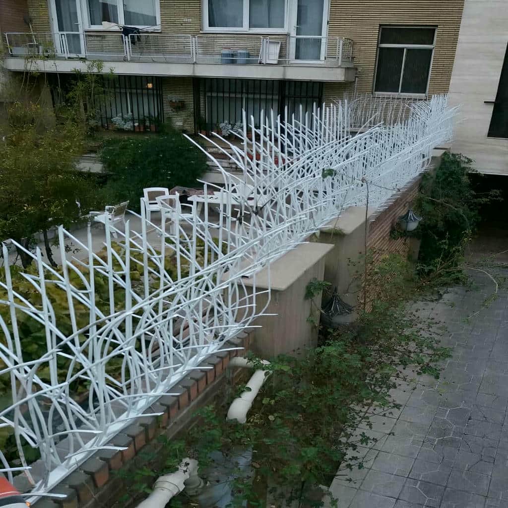 کارخانه تولید حفاظ شاخ گوزنی دیوار ساختمان در استان گیلان