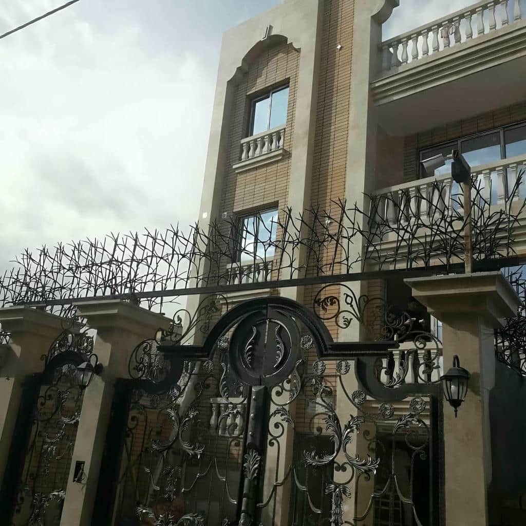 قیمت حفاظ شاخ گوزنی دیوار ساختمان در استان گیلان