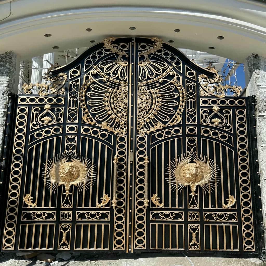 خرید درب حیاط فلزی مسکونی در یاسوج