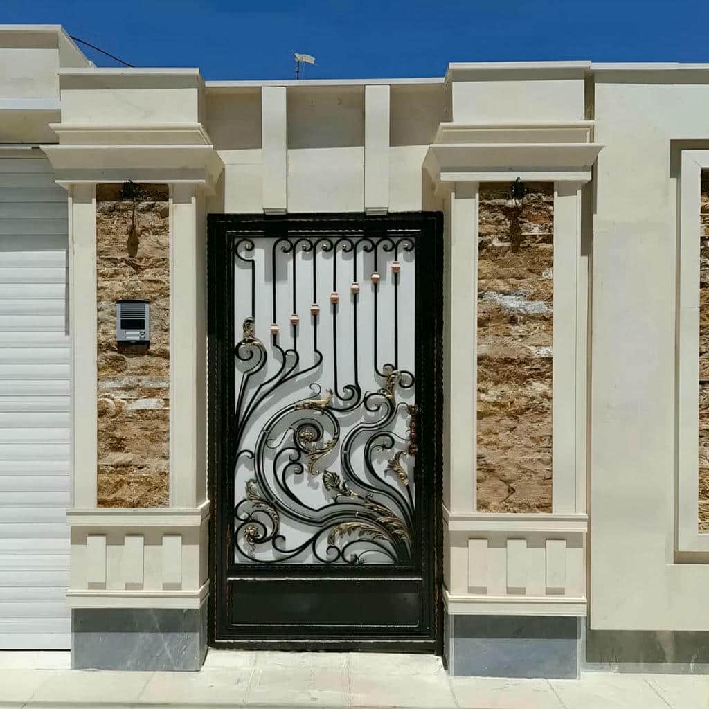 خرید درب حیاط مدرن در ملارد