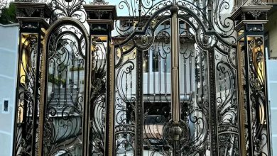 درب حیاط در ملارد