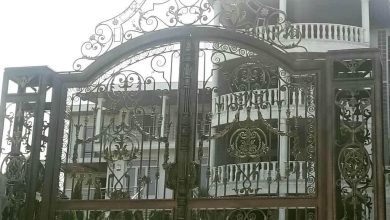 درب حیاط در ارومیه