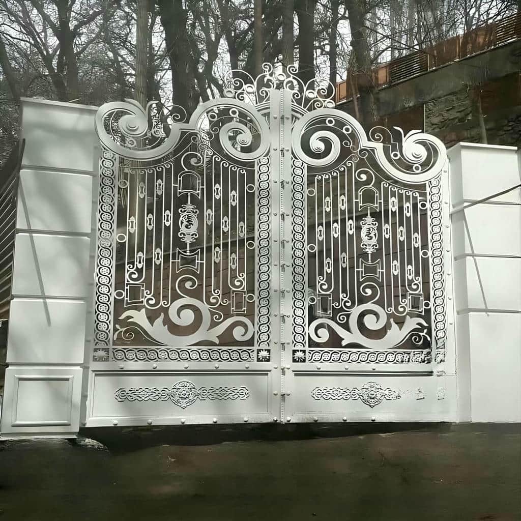 خرید درب حیاط ابعاد سفارشی در تهران