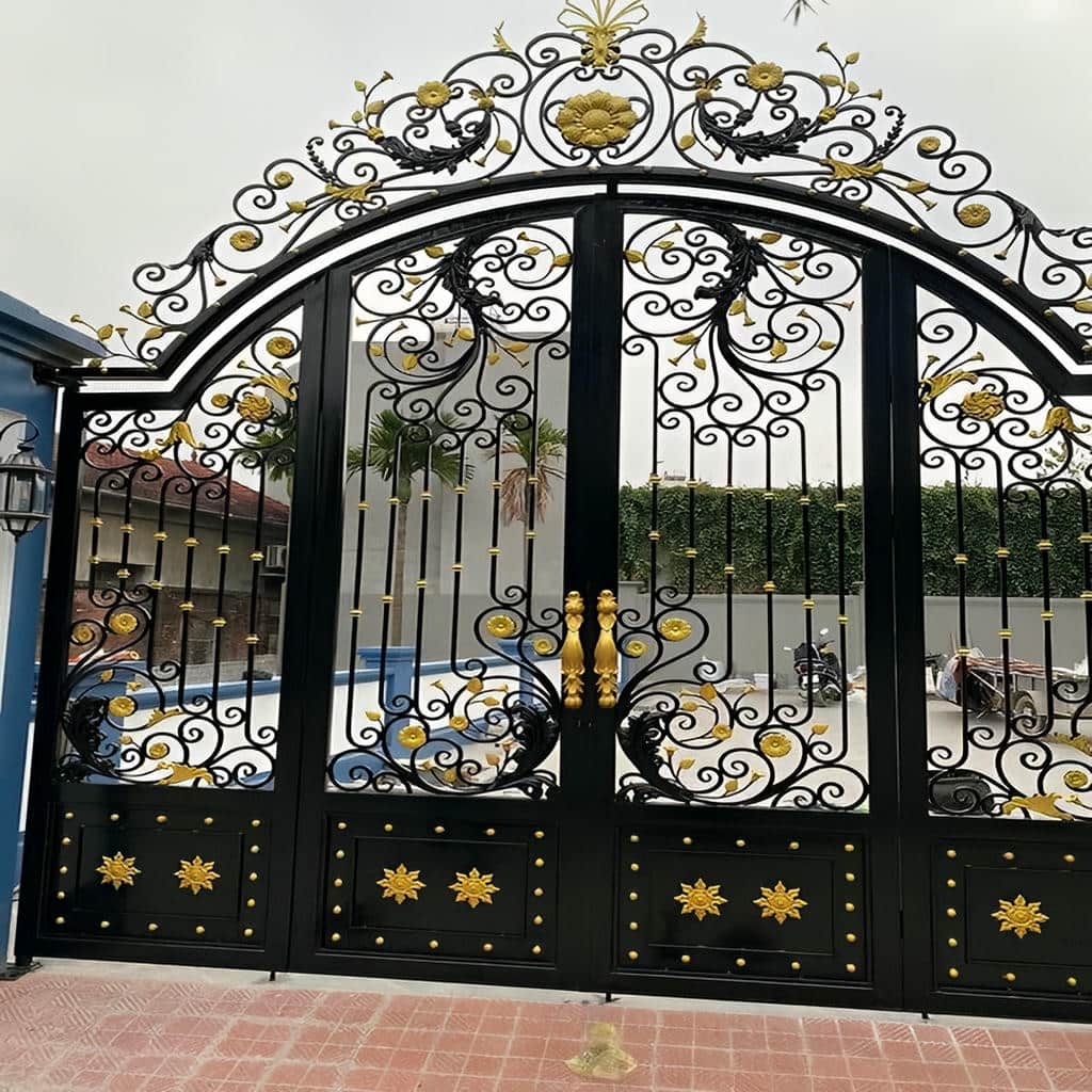 خرید درب حیاط یراق صنعتی در تبریز