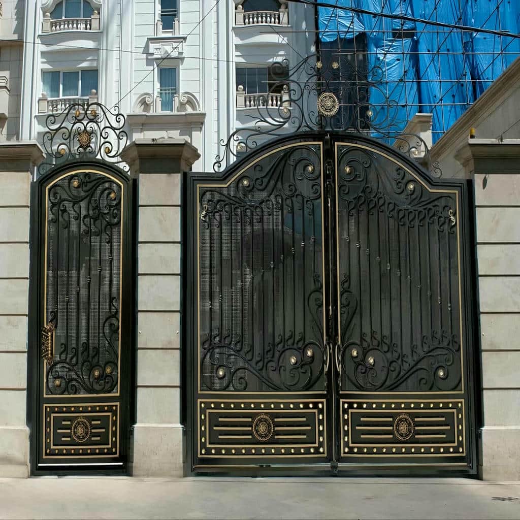 کارخانه درب حیاط ساخت سفارشی در ایلام