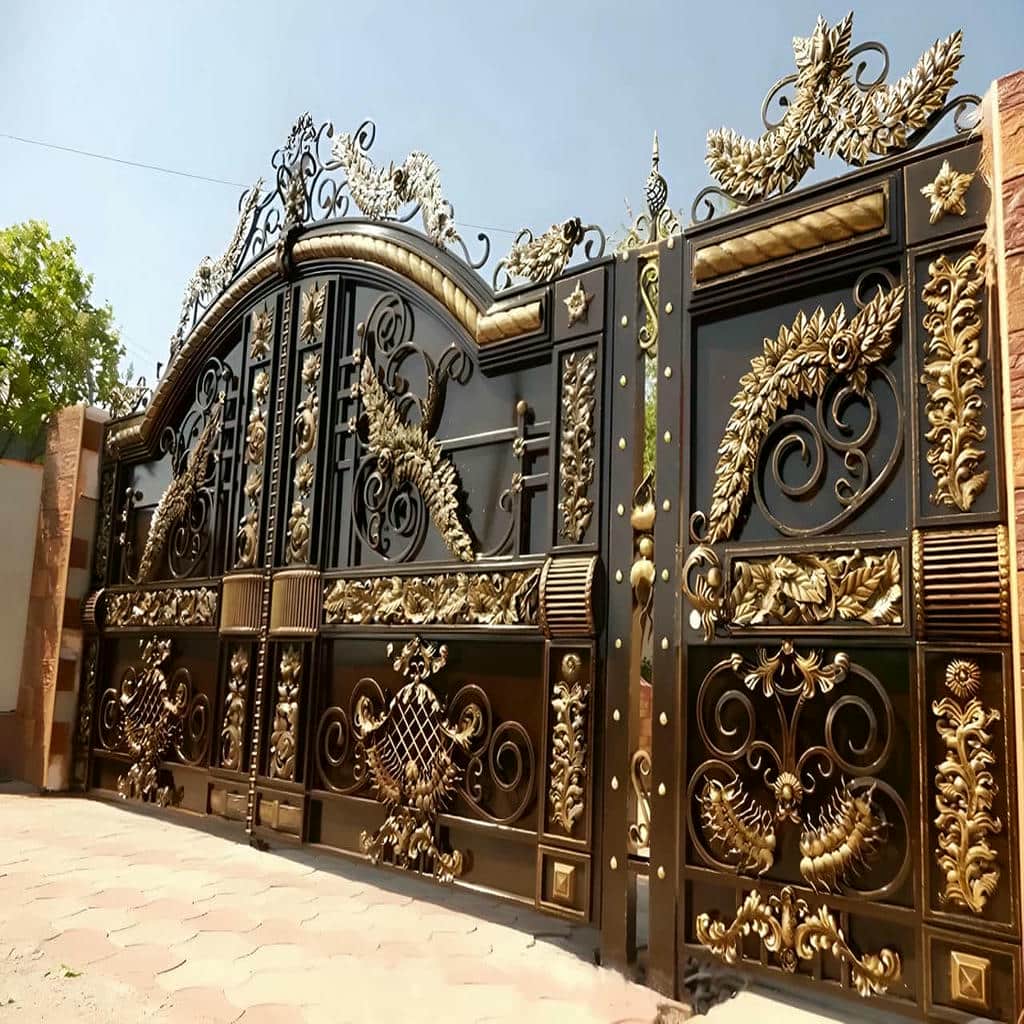 قیمت درب حیاط فرفورژه کلاسیک در قم