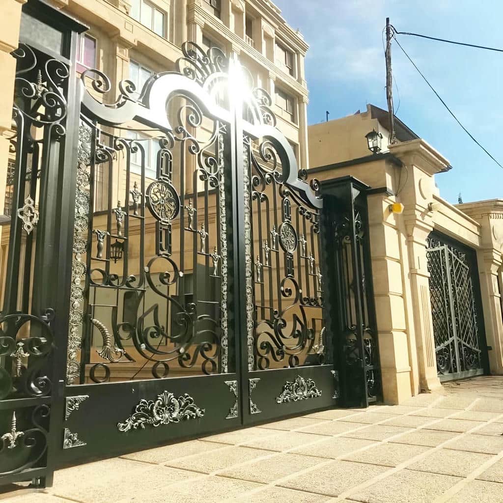خرید درب حیاط مدرن مقاوم در یزد