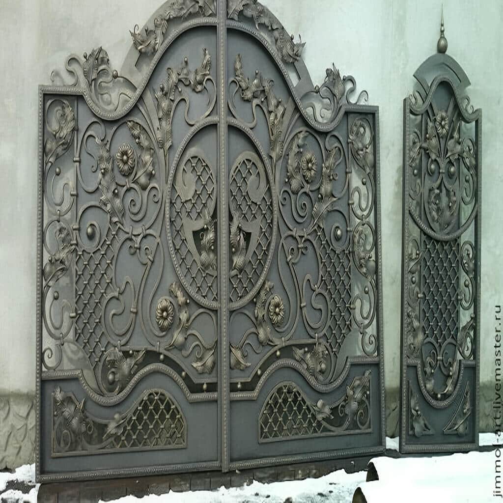 کارخانه درب حیاط ساخت سفارشی در محمودآباد