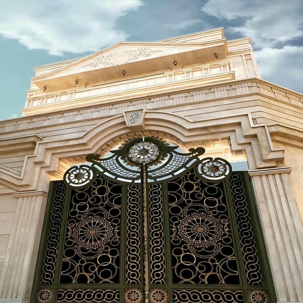 کارخانه درب حیاط ساخت سفارشی در سبزوار