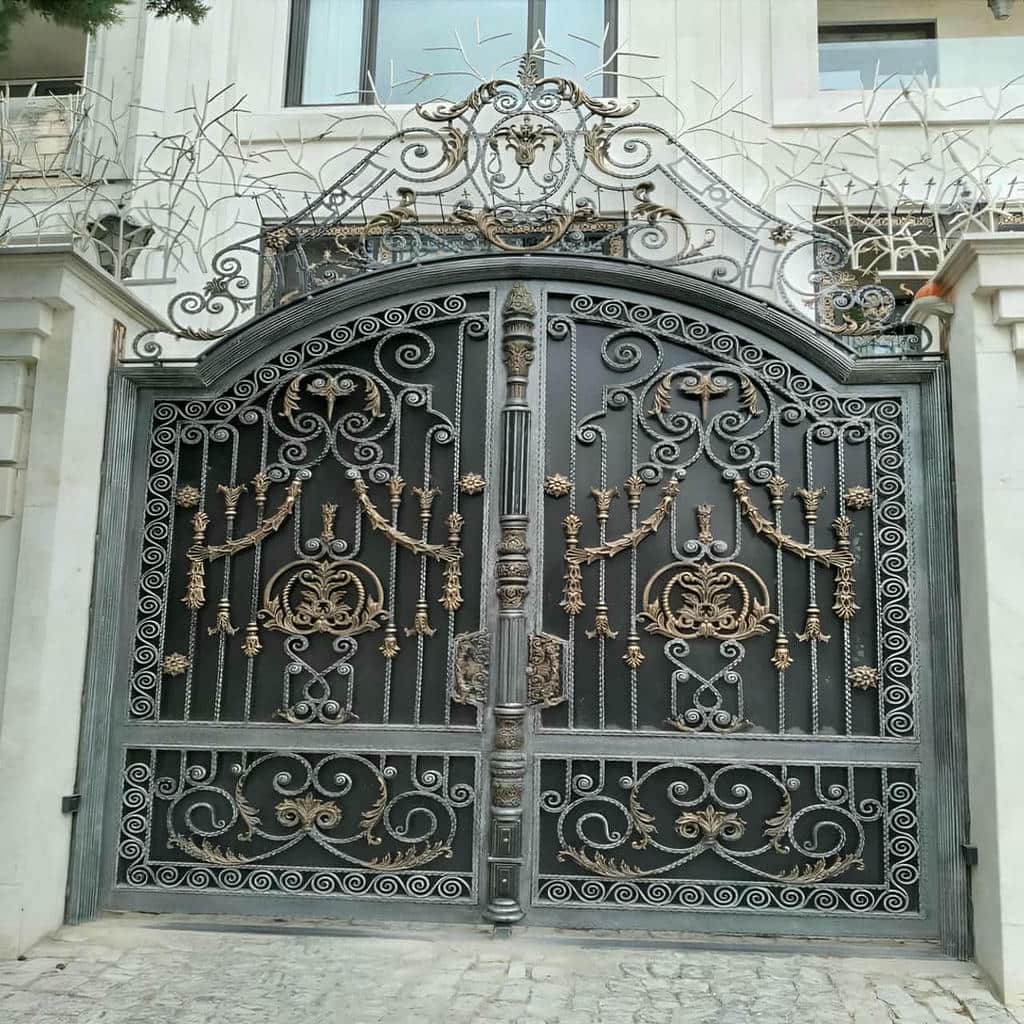 خرید درب حیاط فلزی مقاوم در نسیم شهر