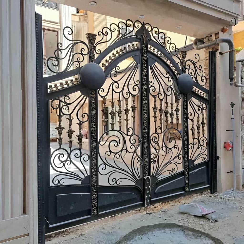 خرید درب حیاط مدرن در کیش
