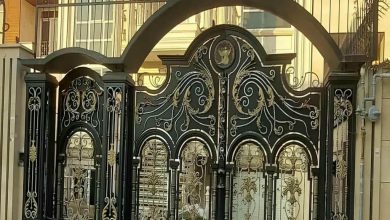 درب حیاط در عظیمیه کرج