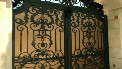 درب حیاط در فردیس کرج