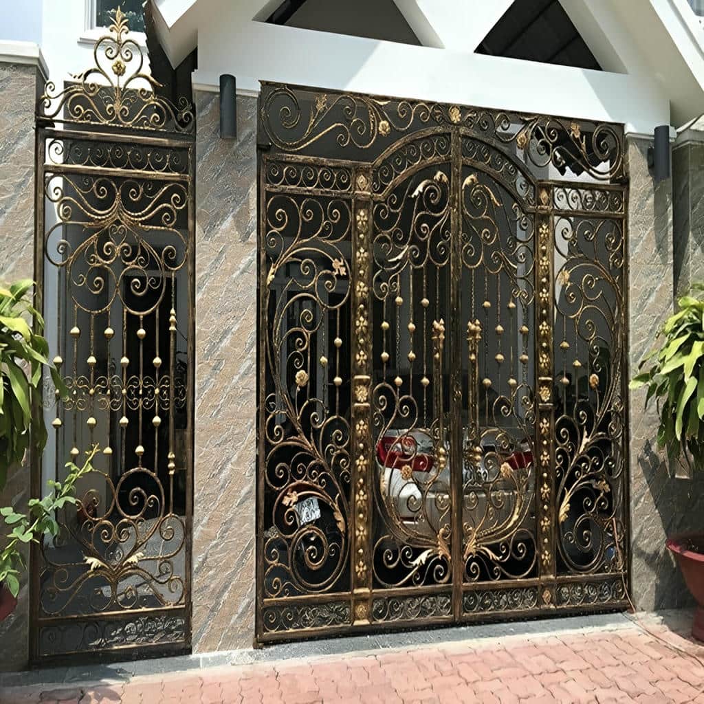 نصب درب حیاط پروفیل سنگین در اصفهان نصب درب حیاط پروفیل سنگین در اصفهان