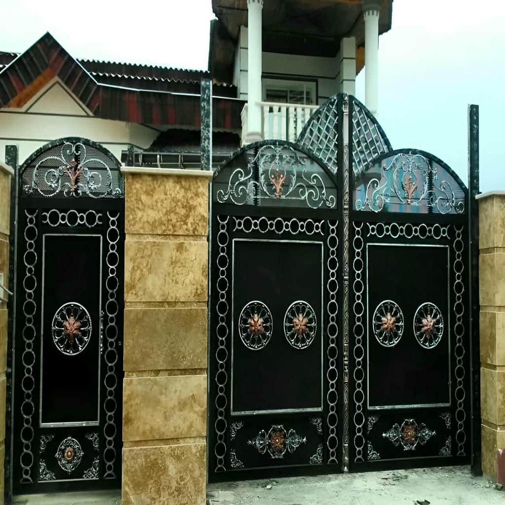 کارخانه درب حیاط یراق تقویت شده در سمنان