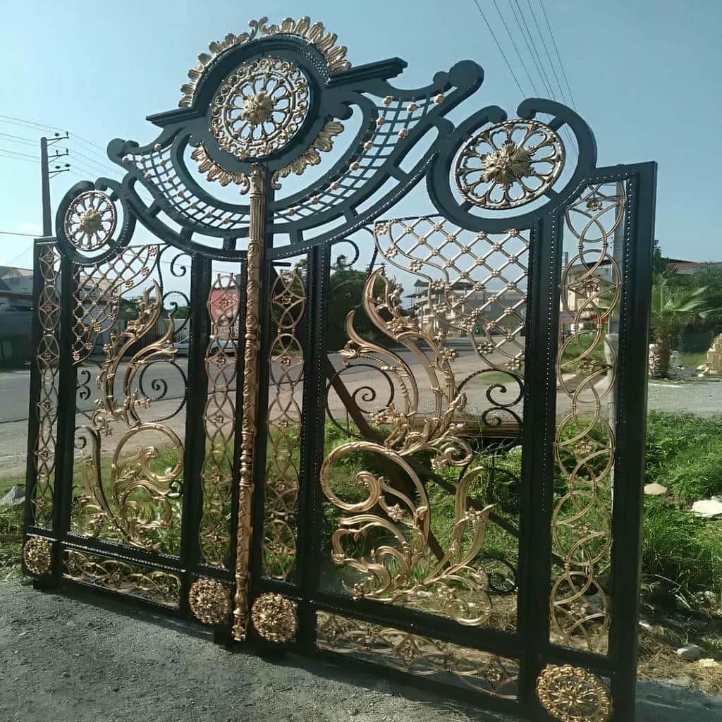 کارخانه درب حیاط ساخت سفارشی در ارومیه