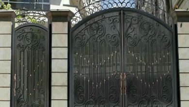 درب حیاط در شهریار