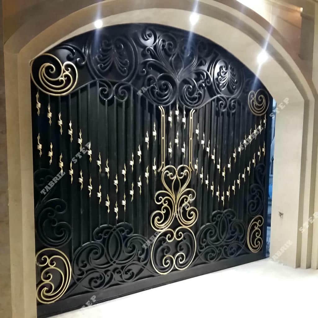 نصب درب حیاط پروفیل سنگین در ملارد