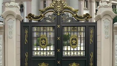 درب حیاط در تبریز