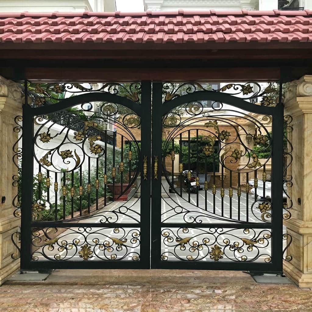خرید درب حیاط ابعاد سفارشی در آبسرد