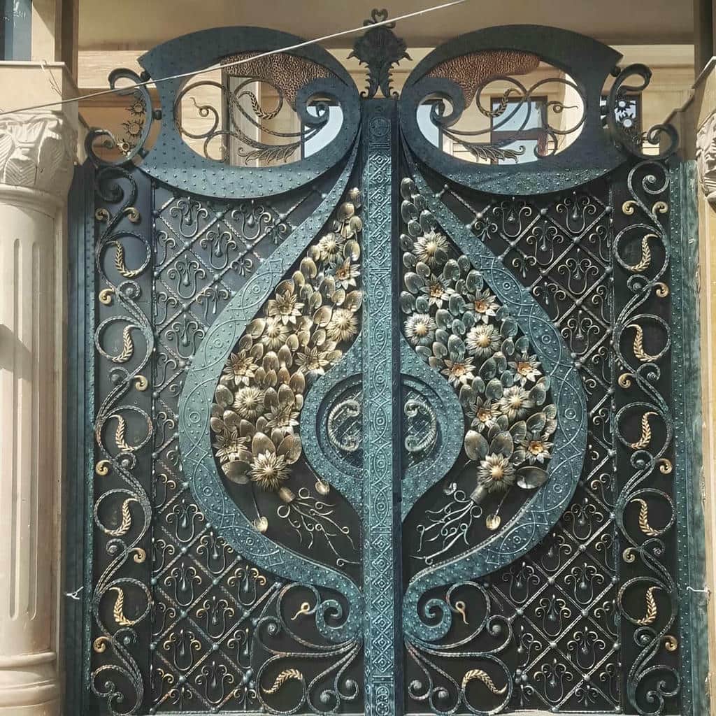 خرید درب حیاط مدرن در شهرکرد