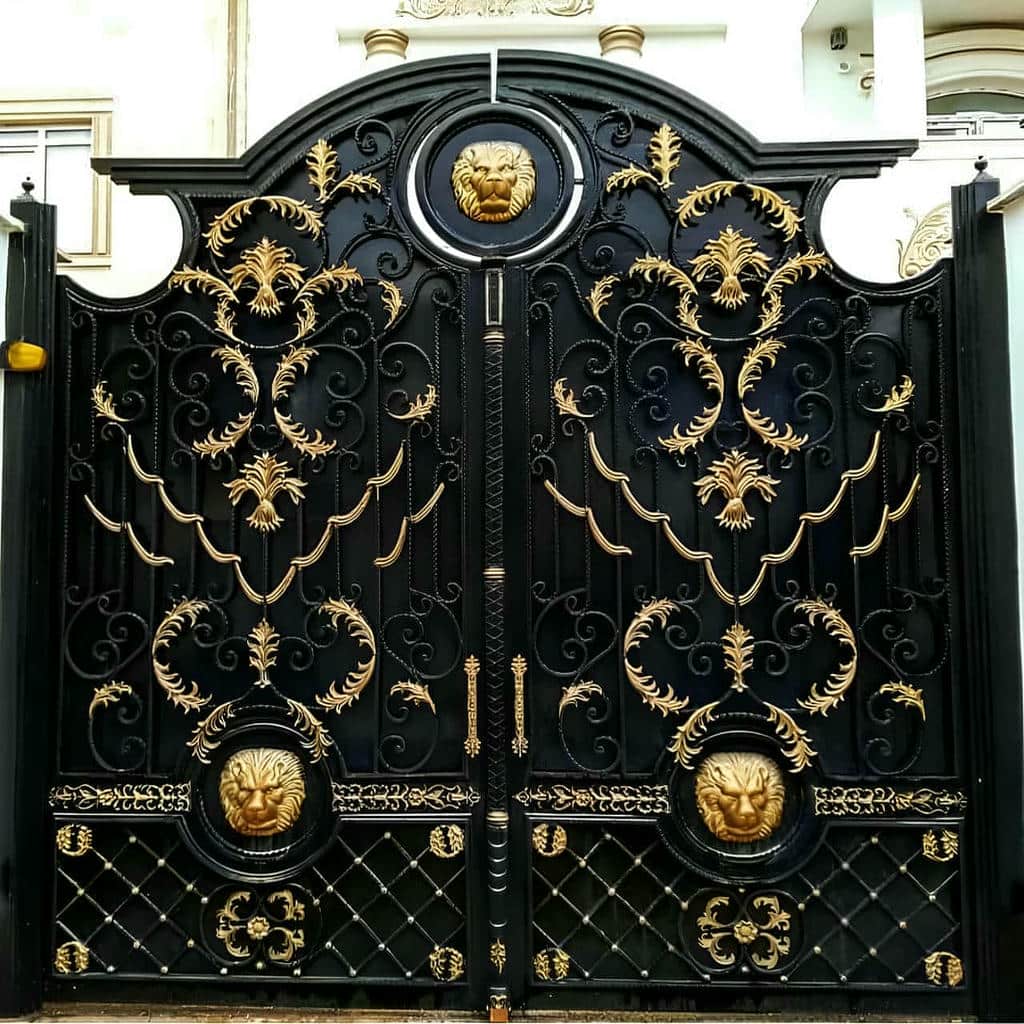 کارخانه درب حیاط یراق تقویت شده در کرج