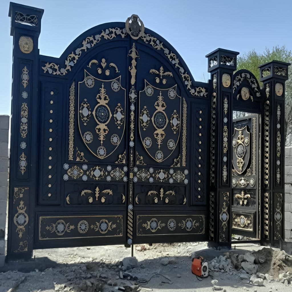 قیمت درب حیاط فرفورژه در کیش