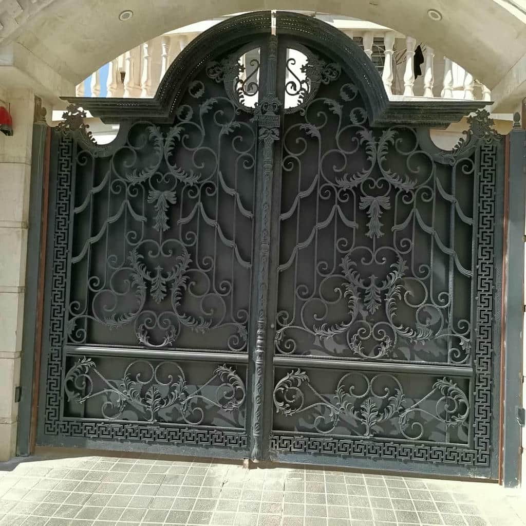 نصب درب حیاط پروفیل سنگین در دماوند