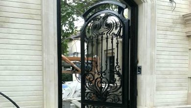 درب حیاط در شهرکرد