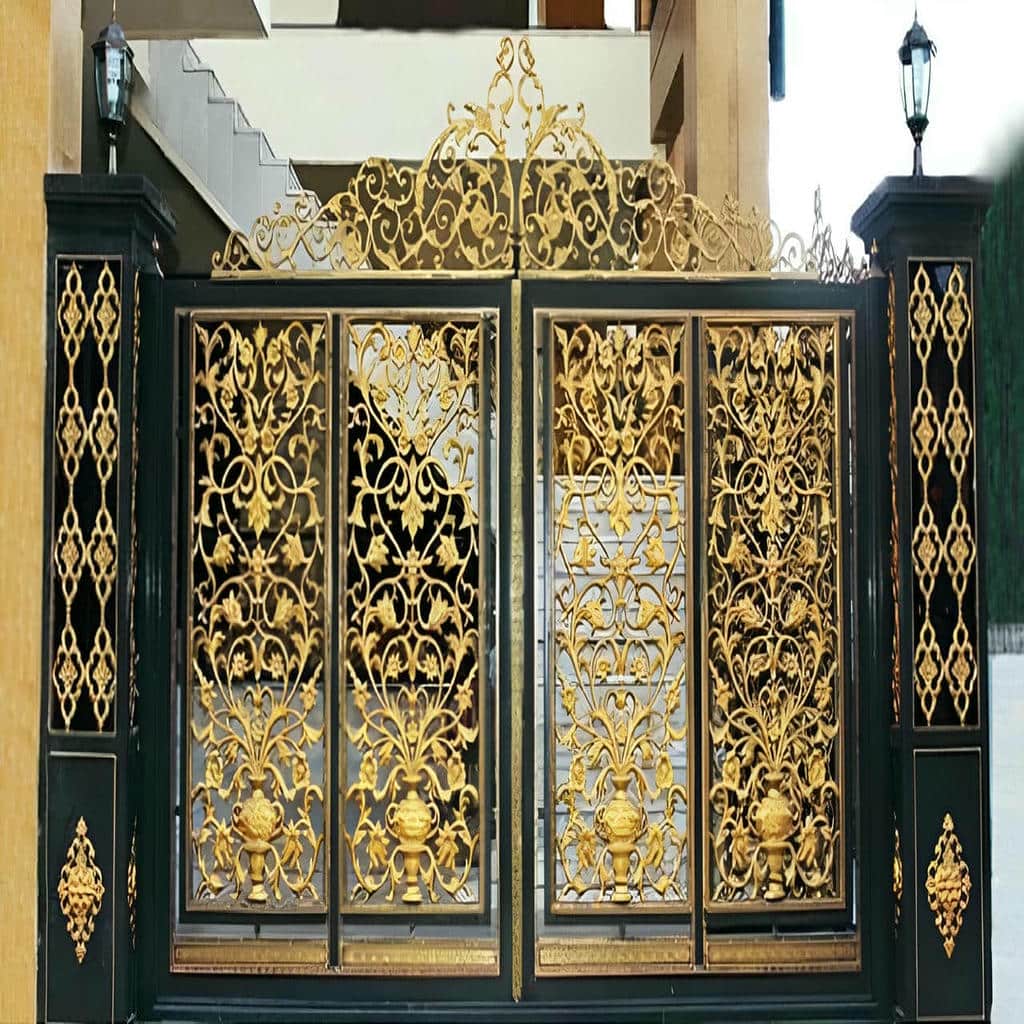 قیمت درب حیاط فرفورژه کلاسیک در کرمانشاه