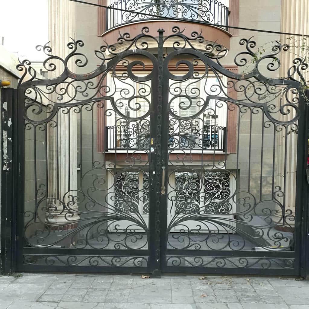 قیمت درب حیاط فرفورژه در سمنان