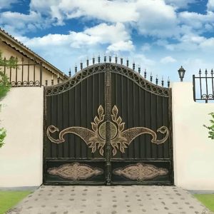 درب حیاط در هشتگرد