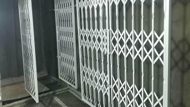 درب آکاردئونی در کیش
