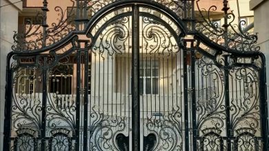 درب حیاط در بابل