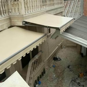 سایبان برقی بازویی اتوماتیک در چالوس