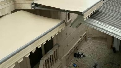 سایبان برقی بازویی اتوماتیک در چالوس