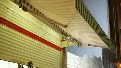 سایبان برقی بازویی اتوماتیک در رامسر