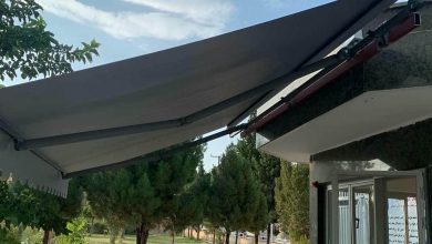 سایبان برقی بازویی اتوماتیک در نسیم شهر