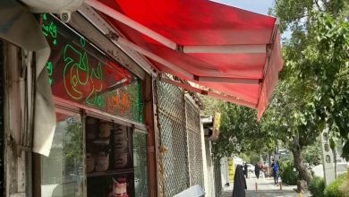 سایبان برقی بازویی اتوماتیک در اردبیل