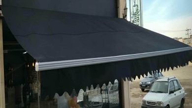 سایبان برقی بازویی اتوماتیک در کرمان