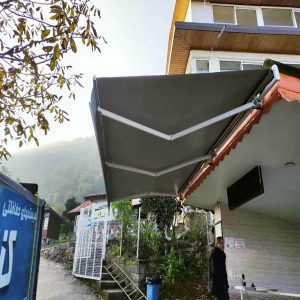 سایبان برقی بازویی اتوماتیک در گنبدکاووس