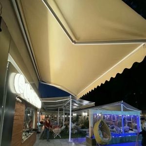 سایبان برقی بازویی اتوماتیک در اراک