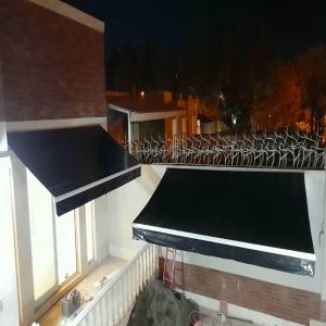 سایبان برقی بازویی اتوماتیک در بومهن