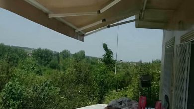 سایبان برقی بازویی اتوماتیک در ساوه