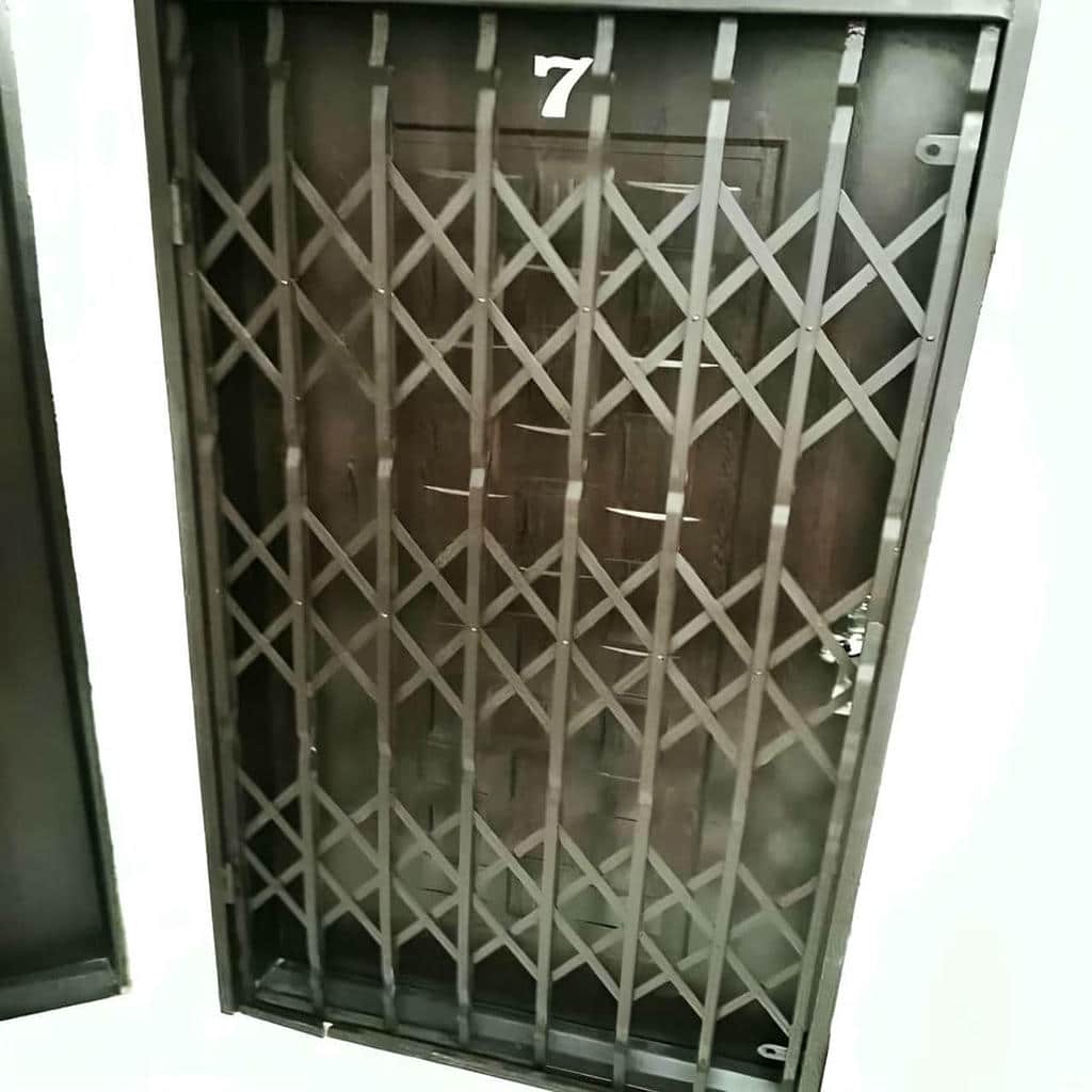 درب آکاردئونی ضد سرقت آپارتمان 12 مدل مقاوم