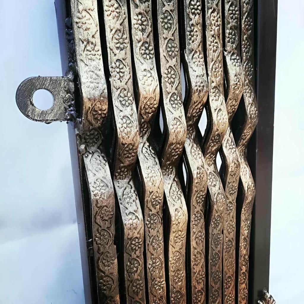 درب آکاردئونی ضد سرقت با پروفیل محکم