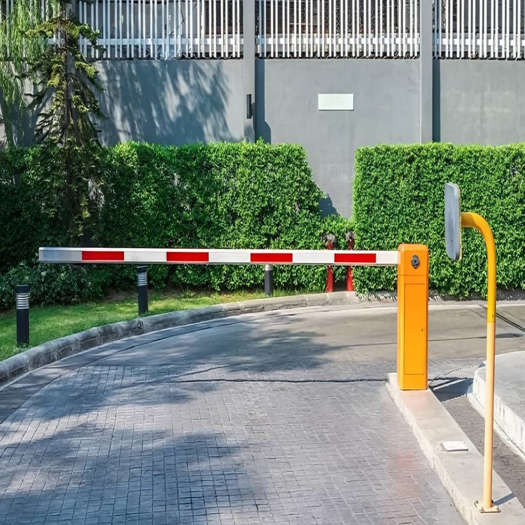 راهبند پارکینگ بازویی با صفحه نصب تراز