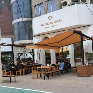 نصب حرفه ای سایبان برقی در فضاهای تجاری