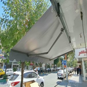 سایبان برقی فول باکس مناسب فضاهای تجاری